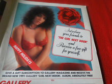 Load image into Gallery viewer, Vintage Nude Erotic Sexy Adult Magazine Gallery November 1990                 52
