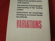 Load image into Gallery viewer, Vintage Sexy Erotic Adult Paperback Book/ Novel Oral Variations                7
