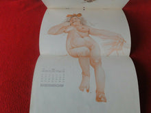 Load image into Gallery viewer, Vintage Semi-Nude Pinup Wall Calendar The Maidens 1965                         H
