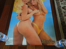 Load image into Gallery viewer, Vintage Original Pinup Poster Hot Sexy Erotic Girls Blondage Sam Maxwell
