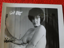 Load image into Gallery viewer, Vintage Original Nude Woman Pinup Huge Tits Nipples Silver Gelatin Photo   A
