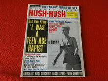 Load image into Gallery viewer, Vintage 18 Year Old + Nude Erotic Sexy Adult Men's Magazine Hush-Hush 1965    GJ
