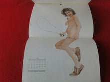 Load image into Gallery viewer, Vintage Semi-Nude Pinup Wall Calendar The Maidens 1965                         H
