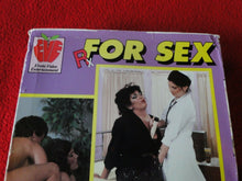 Load image into Gallery viewer, Vintage Adult XXX Porn Video VHS Tape 18 Y.O. + For Sex Vanessa Del Rio       20
