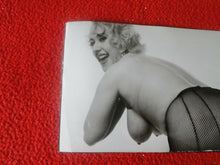 Load image into Gallery viewer, Vintage Original Nude Large Breasted Woman Erotic Pinup Silver Gelatin Photo  K
