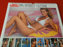 Load image into Gallery viewer, Vintage Large Semi-Nude Pinup Wall Calendar 1995 Sports Illustrated Swimsuit   D
