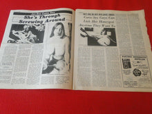 Load image into Gallery viewer, Vintage Classic Adult XXX Porn Newspaper/Magazine Rampage Jan. 1977
