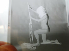 Load image into Gallery viewer, Vintage Semi Nude Woman Artistic Photographic Negative Transparency          GE4
