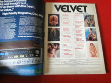 Load image into Gallery viewer, Vintage 18 Year Old + Sexy Erotic Adult Men's Magazine Velvet Aug. 1978      G28
