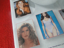 Load image into Gallery viewer, Vintage Semi-Nude Pinup Wall Calendar 1999 Cindy Crawford 16 x 12 SEALED NOS   P
