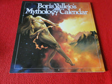 Load image into Gallery viewer, Vintage Large Semi-Nude Pinup Wall Calendar 1994 Boris Vallejo's Mythology     E
