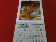 Load image into Gallery viewer, Vintage Semi-Nude Pinup Wall Calendar 1979 Playboy B&amp;B Auto                    H

