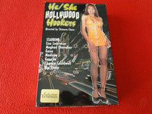 Load image into Gallery viewer, Vintage Adult XXX VHS Porn Tape Video 18 Year Old + He/She Hollywood Hookers CF
