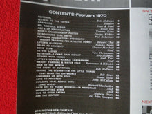 Load image into Gallery viewer, Vintage Gay Interest Body Building Strength &amp; Health Magazine February 1970

