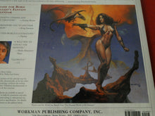 Load image into Gallery viewer, Vintage Large Semi-Nude Pinup Wall Calendar 1999 Boris Vallejo's Fantasy       C
