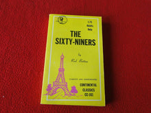 Load image into Gallery viewer, Vintage Sexy Erotic Adult Paperback Book The Sixty-Niners Continental   12
