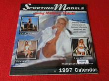 Load image into Gallery viewer, Vintage Large Semi-Nude Pinup Wall Calendar Melissa Tkautz Sporting Models 97  B
