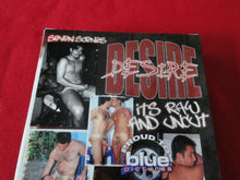 Load image into Gallery viewer, Vintage Adult Erotic Gay Interest VHS Tape 18 Year Old + Desire Desire Lugass  G
