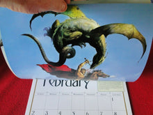 Load image into Gallery viewer, Vintage Large Semi-Nude Pinup Wall Calendar 1997 Boris Vallejo Classic         E
