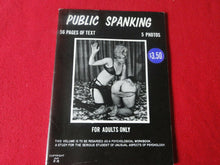 Load image into Gallery viewer, Vintage Erotic Adult Book/Pamphlet Rosslyn News BDSM Public Spanking
