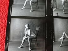 Load image into Gallery viewer, Vintage Nude Erotic Sexy Adult Pinup Contact Print Sheet Professonal Photo    AF
