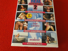 Load image into Gallery viewer, Vintage Adult XXX VHS Porn Tape Video 18 Y.O. + Real Adventures 2             CE
