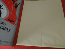 Load image into Gallery viewer, Vintage Large Semi-Nude Pinup Wall Calendar 1987 James Bond Girls 18 x 13.5    D
