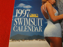 Load image into Gallery viewer, Vintage Large Semi-Nude Pinup Wall Calendar 1997 Sports Illustrated Swimsuit   D
