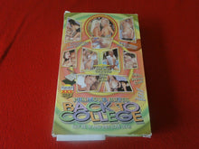 Load image into Gallery viewer, Vintage Adult Erotic 18 Year Old + VHS Tape Porn XXX Back to College          AP
