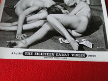 Load image into Gallery viewer, Vintage Original Pinup Promotional Movie Photo Nude 18 Carat Virgin
