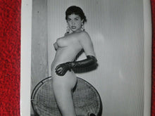 Load image into Gallery viewer, Vintage Nude Sexy Woman  Adult Pinup Silver Gelatin 5 x 4 Photo     A71r
