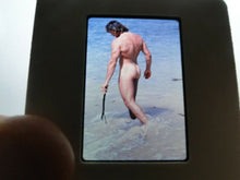 Load image into Gallery viewer, VINTAGE SLIDE/PHOTO MALE GAY INTEREST BEEFCAKE MUSCLE NUDE HOT HUNG A13
