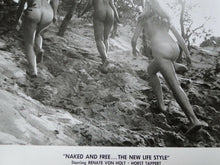 Load image into Gallery viewer, Vintage Original Pinup Promotional Movie Photo Nude Naked and Free
