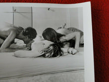 Load image into Gallery viewer, Vintage 18 Year Old + Original Silver Gelatin Nude Women Threesome Orgy Photo  @
