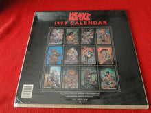 Load image into Gallery viewer, Vintage Semi-Nude Pinup Wall Calendar SEALED 12 x 12 1999 Heavy Metal          F
