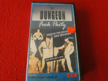 Load image into Gallery viewer, Vintage Adult Erotic Gay Interest VHS Tape BDSM The Dungeon F--k Party
