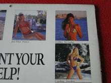 Load image into Gallery viewer, Vintage Large Semi-Nude Pinup Wall Calendar 1997 Swimsuit International SEALED C
