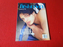Load image into Gallery viewer, Vintage Adult Erotic Sexy Magazine Gay Interest Freshmen March 1995           DI
