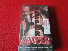 Load image into Gallery viewer, Vintage Adult Erotic Gay Interest VHS Tape Deeper &amp; Wider XXX
