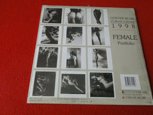 Load image into Gallery viewer, Vintage Large Semi-Nude Pinup Wall Calendar 1998 Gunter Blum Portfolio SEALED  D
