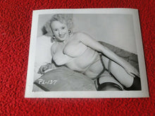 Load image into Gallery viewer, Vintage Nude Erotic Sexy Adult Woman Pinup Silver Gelatin Photo          B69G
