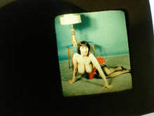 Load image into Gallery viewer, Nude 3D Realist Stereo View Slide Busty Vintage 1950's Pinup Linda West
