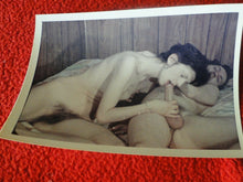 Load image into Gallery viewer, Vintage Erotic Sexy Adult Woman Fellatio BJ Color Photo                      A35
