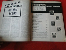 Load image into Gallery viewer, Vintage 18 YO + Nude Erotic Adult Men&#39;s Magazine Best For Men Dec. 1968       G2
