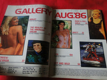 Load image into Gallery viewer, Vintage Nude Erotic Sexy Adult Men's Magazine Gallery August 1986             CB

