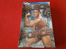 Load image into Gallery viewer, Vintage Adult Erotic Gay 18 Year Old + VHS Tape Black Force                   BT
