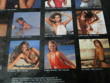 Load image into Gallery viewer, Vintage Semi-Nude Pinup Wall Calendar Best of Sports Illustrated Swimsuit 2000 P
