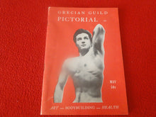 Load image into Gallery viewer, Grecian Guild Pictorial Male Beefcake Homoerotic Magazine Gay Interest May 1957

