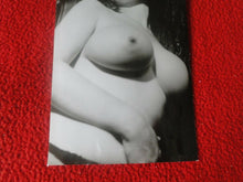 Load image into Gallery viewer, Vintage Original Nude Large Breasted Woman Erotic Pinup Silver Gelatin Photo  K
