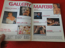 Load image into Gallery viewer, Vintage 18 Year Old + Erotic Sexy Adult Magazine Gallery March 1988           FA
